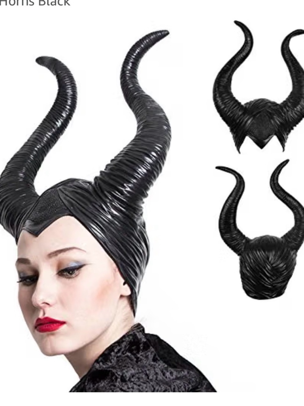 Maleficent Horns  Headpiece for Women - Costume Hair Accessory